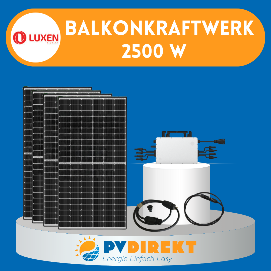 Balkonkraftwerk 2500 W Luxen