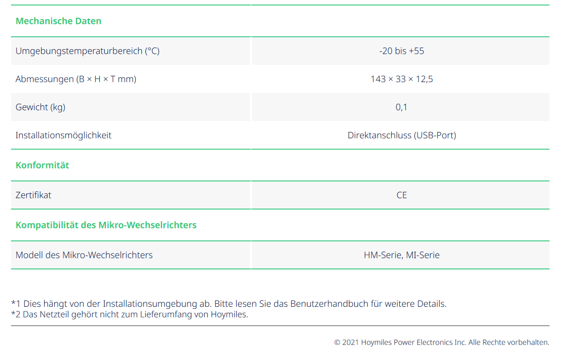 Hoymiles DTU W-Lite